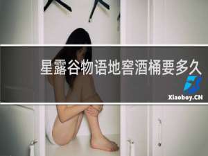 星露谷物语地窖酒桶要多久