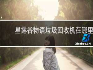 星露谷物语垃圾回收机在哪里
