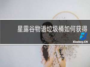 星露谷物语垃圾桶如何获得