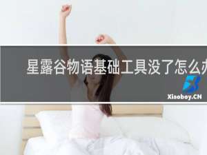 星露谷物语基础工具没了怎么办