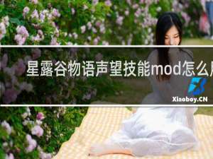 星露谷物语声望技能mod怎么用