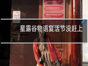 星露谷物语复活节没赶上