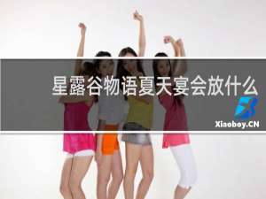 星露谷物语夏天宴会放什么