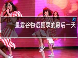 星露谷物语夏季的最后一天