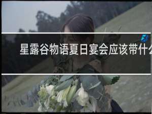 星露谷物语夏日宴会应该带什么
