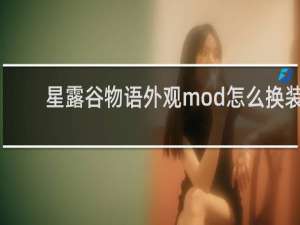 星露谷物语外观mod怎么换装
