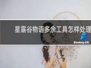 星露谷物语多余工具怎样处理