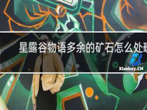 星露谷物语多余的矿石怎么处理
