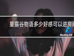 星露谷物语多少好感可以进房间