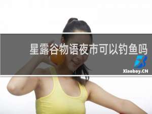 星露谷物语夜市可以钓鱼吗