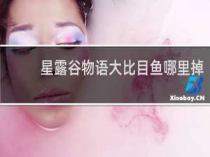 星露谷物语大比目鱼哪里掉