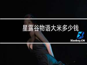 星露谷物语大米多少钱