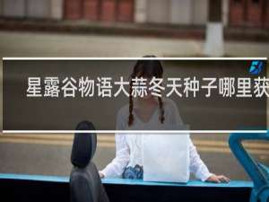 星露谷物语大蒜冬天种子哪里获得