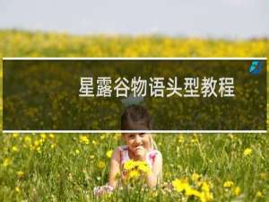 星露谷物语头型教程