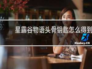 星露谷物语头骨钥匙怎么得到