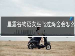 星露谷物语女巫飞过鸡舍会怎么样