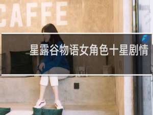 星露谷物语女角色十星剧情