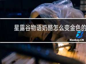 星露谷物语奶酪怎么变金色的