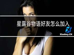 星露谷物语好友怎么加入