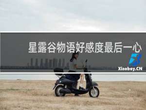 星露谷物语好感度最后一心