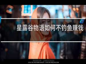 星露谷物语如何不钓鱼赚钱