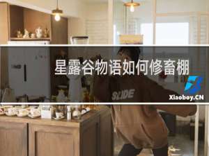 星露谷物语如何修畜棚