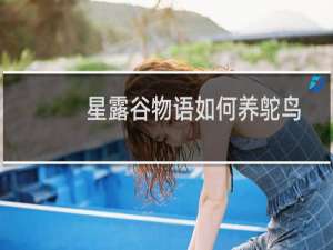 星露谷物语如何养鸵鸟