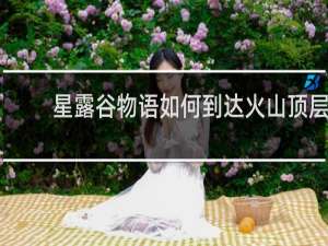 星露谷物语如何到达火山顶层
