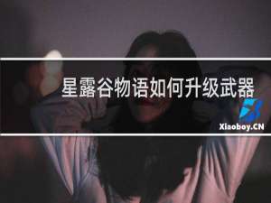 星露谷物语如何升级武器