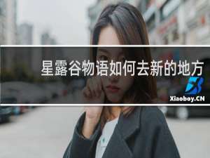 星露谷物语如何去新的地方