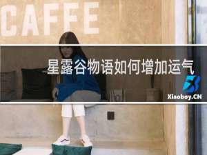 星露谷物语如何增加运气