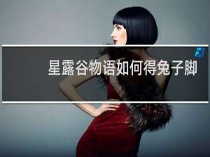 星露谷物语如何得兔子脚