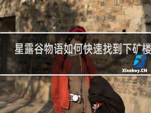 星露谷物语如何快速找到下矿楼梯
