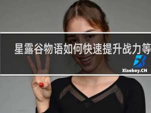 星露谷物语如何快速提升战力等级