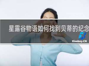 星露谷物语如何找到贝蒂的纪念品