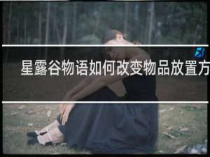 星露谷物语如何改变物品放置方向