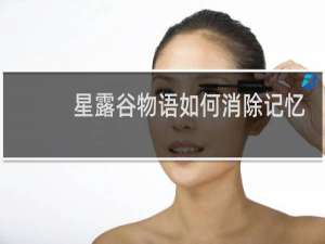 星露谷物语如何消除记忆