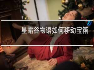 星露谷物语如何移动宝箱