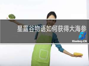星露谷物语如何获得大海参
