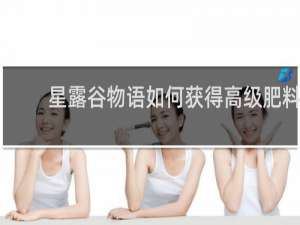 星露谷物语如何获得高级肥料