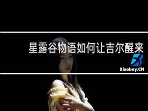 星露谷物语如何让吉尔醒来