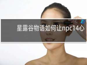 星露谷物语如何让npc14心