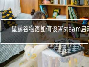 星露谷物语如何设置steam启动