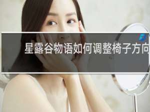 星露谷物语如何调整椅子方向