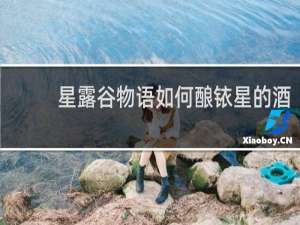 星露谷物语如何酿铱星的酒