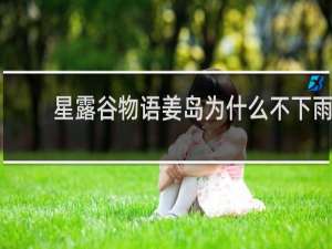 星露谷物语姜岛为什么不下雨