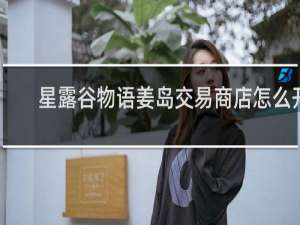 星露谷物语姜岛交易商店怎么开