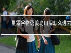 星露谷物语姜岛山洞怎么进去
