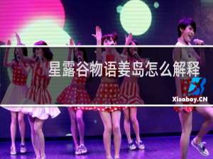 星露谷物语姜岛怎么解释