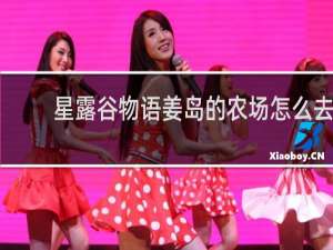 星露谷物语姜岛的农场怎么去